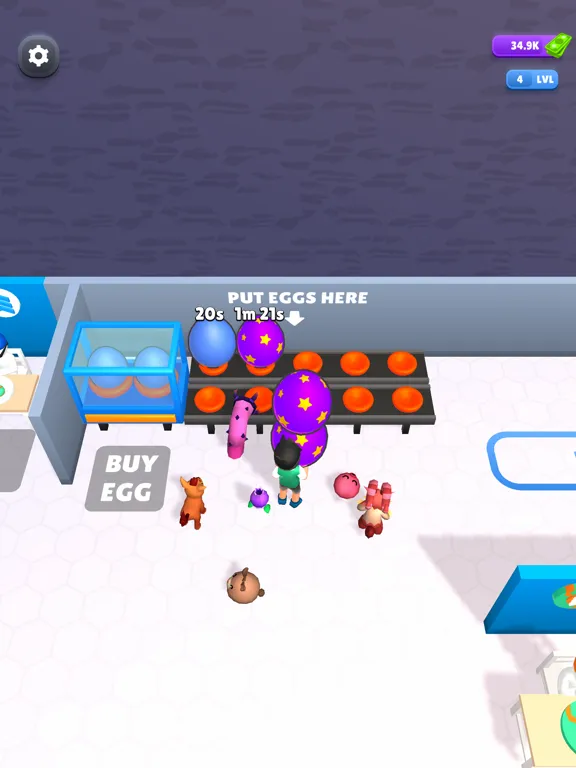 Screenshot di Egg Steal iPad 