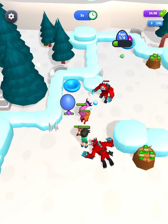 Screenshot di Egg Steal iPad 