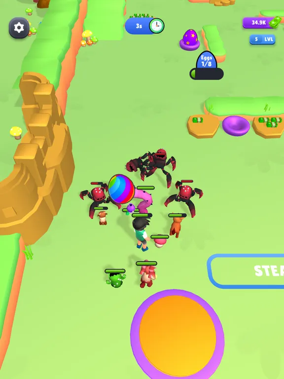 Screenshot di Egg Steal iPad 