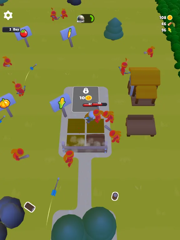 Farming Defense iPad  Screenshots