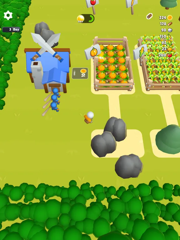 Farming Defense iPad  Screenshots