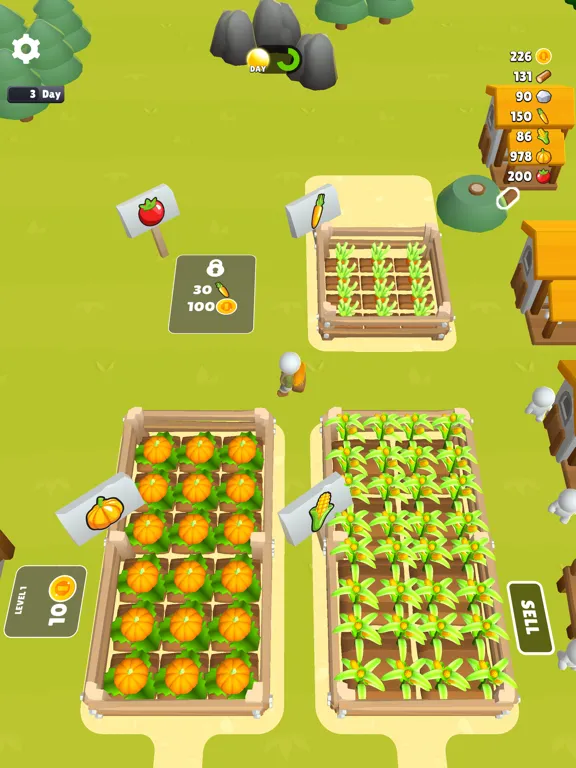 Farming Defense iPad  Screenshots
