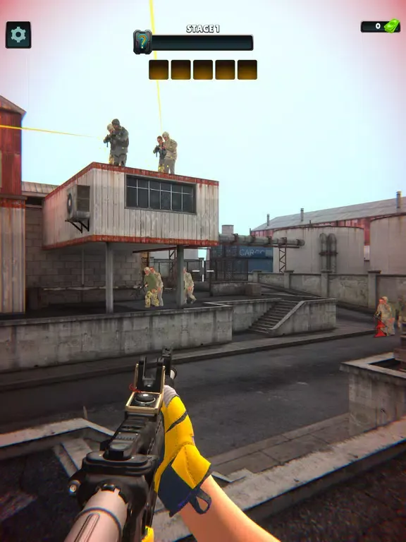 Captures d'écran de Gun N Defense iPad 