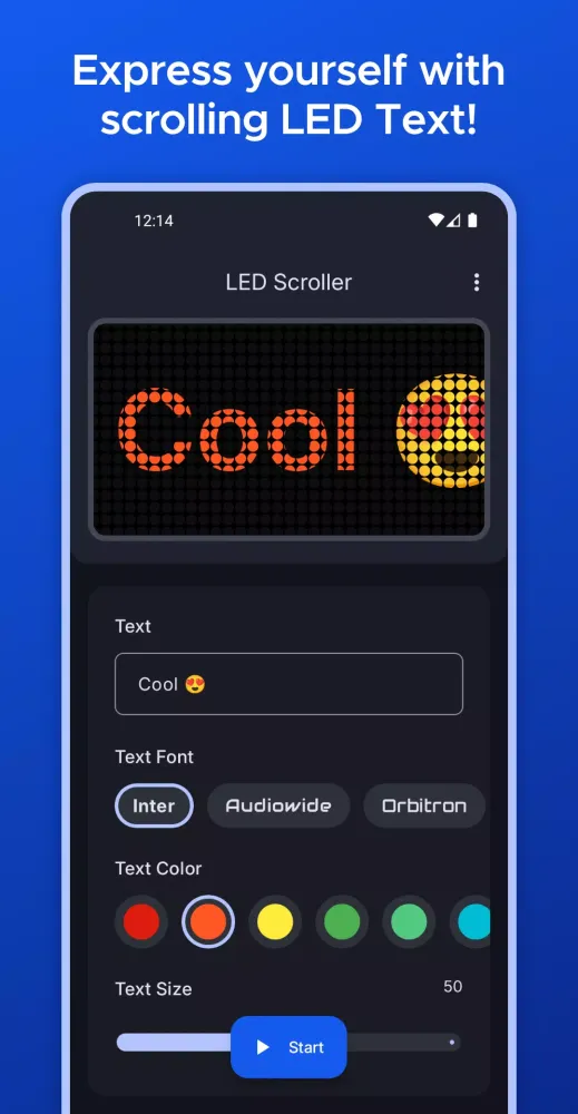 LED Scroller Screenshots