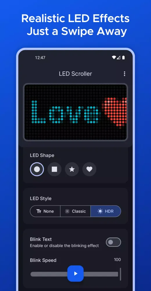 LED Scroller Screenshots