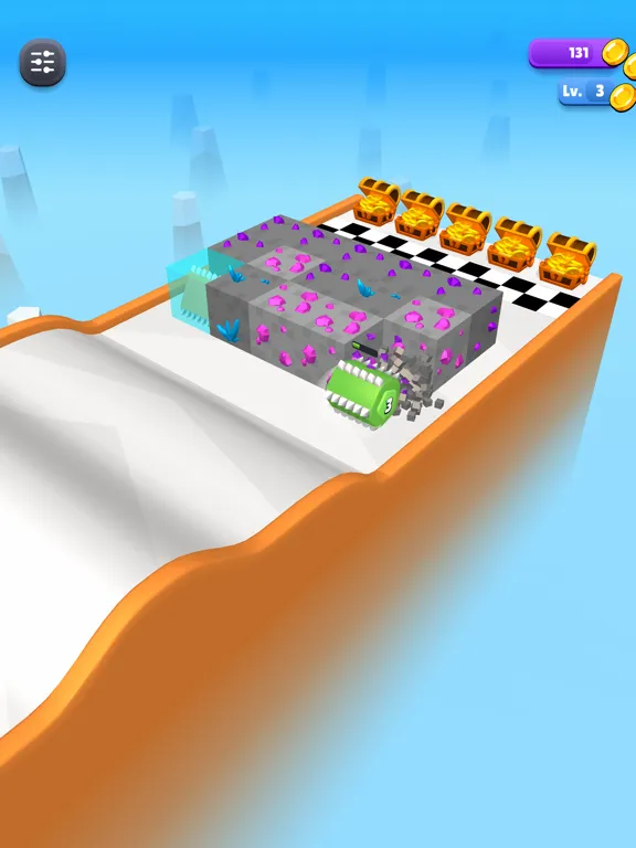 Polygon Miners iPad  Screenshots