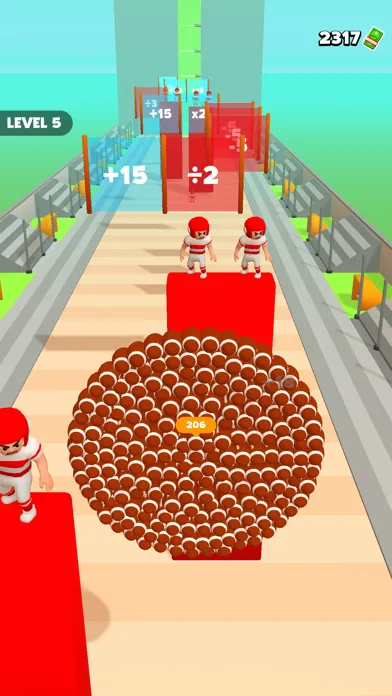 Tangkapan skrin Touchdown Blitz