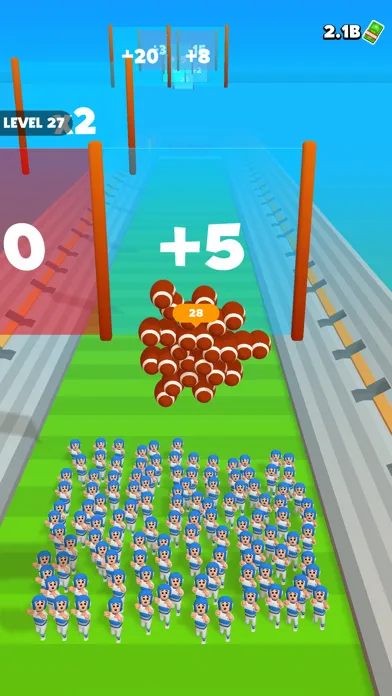 Tangkapan skrin Touchdown Blitz