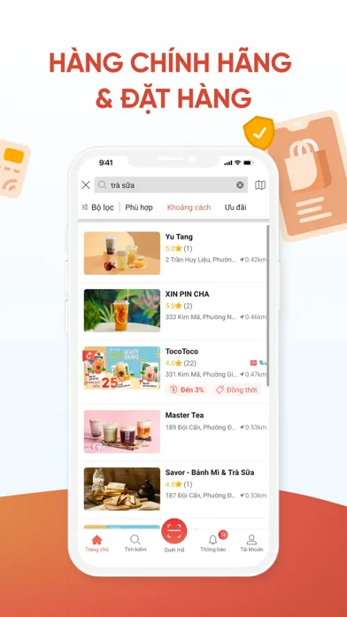 Captures d'écran de Clingme - Đi gần chọn đúng