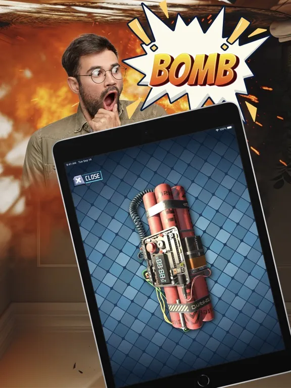 Screenshot di Time Bomb Prank: Gun Simulator iPad 