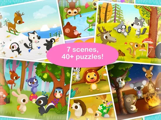 Capturas de pantalla de Wildlife Jigsaw Puzzles iPad iPad 