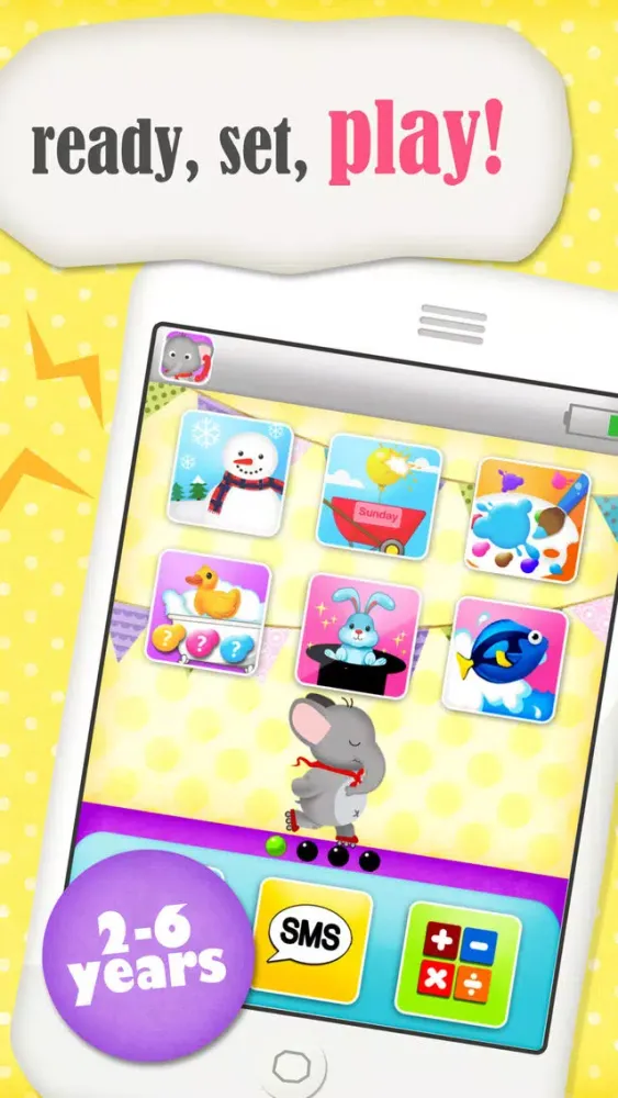 Tangkapan skrin Buzz Me! Kids Toy Phone - All in One children activity center