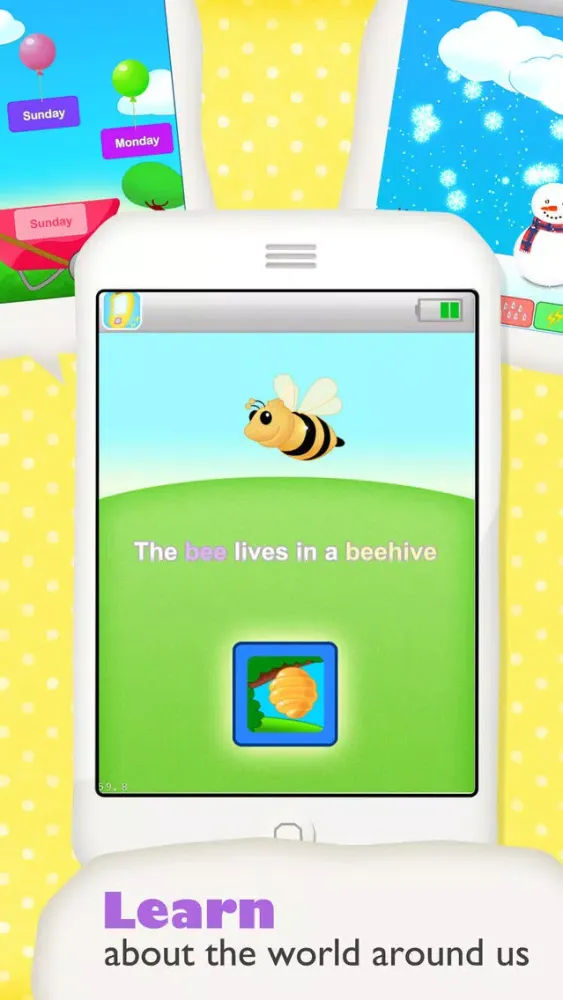 Tangkapan skrin Buzz Me! Kids Toy Phone - All in One children activity center