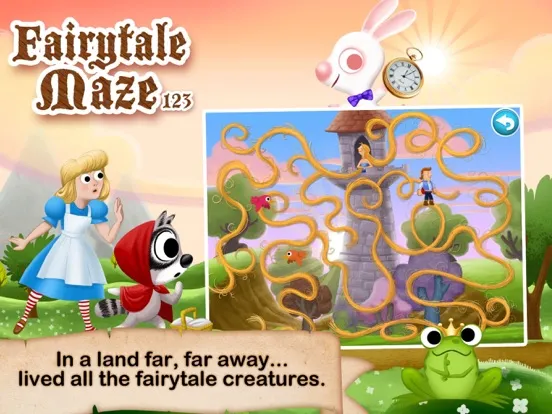 Fairytale Maze 123 iPad Screenshots