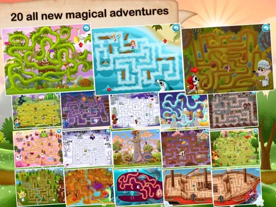 Fairytale Maze 123 iPad Screenshots