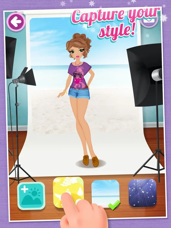 ภาพหน้าจอของ Glamour Girl™ iPad 