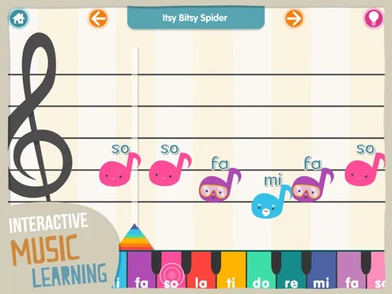 Tangkapan skrin Kids Music Factory iPad 