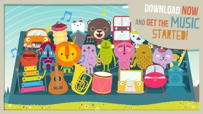 Tangkapan skrin Kids Music Factory