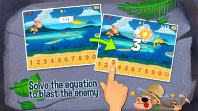 Monkey Math - Jetpack for Kids Screenshots
