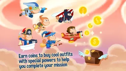 Monkey Math - Jetpack for Kids Screenshots