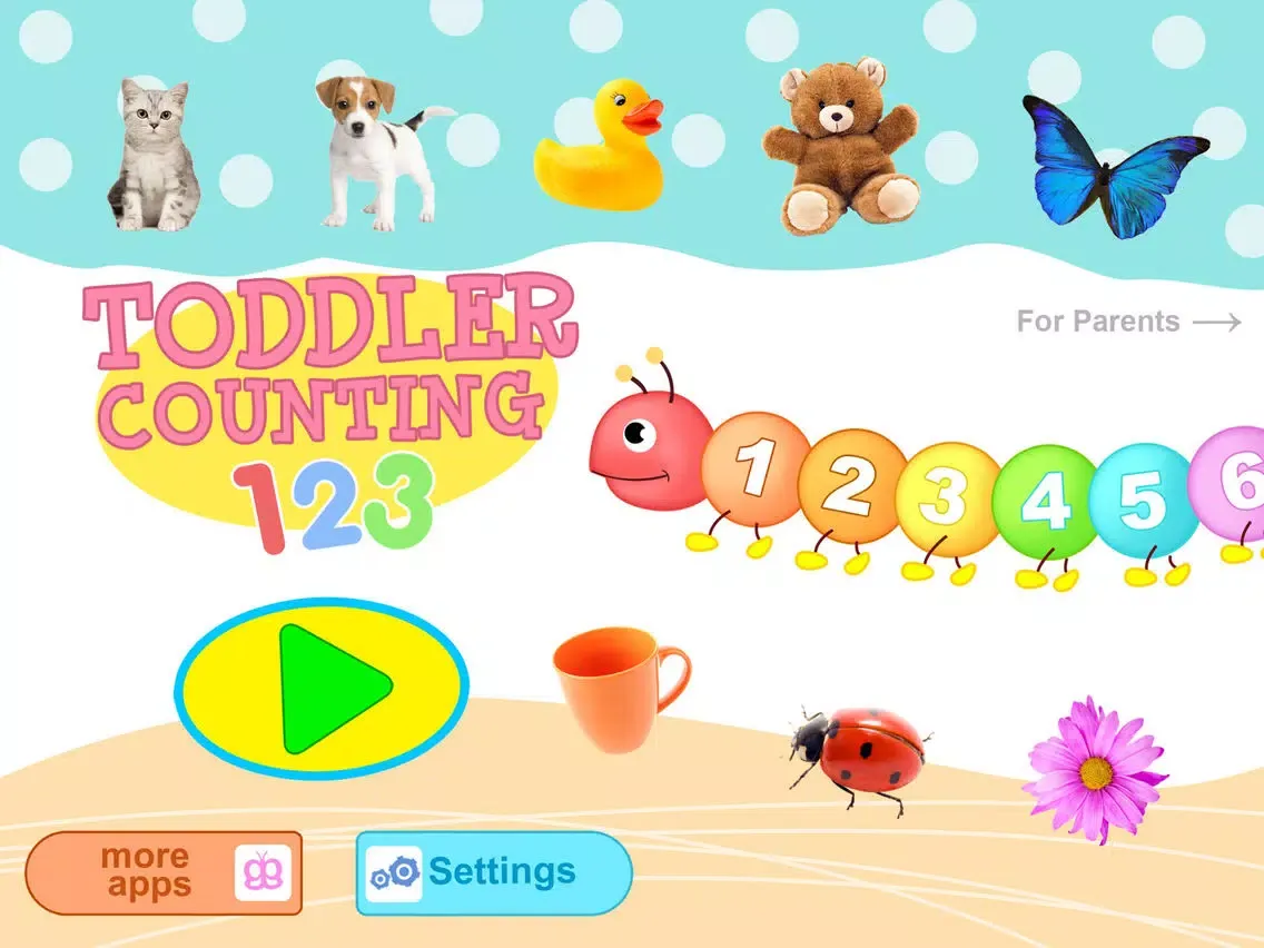Toddler Counting 123 Lite iPad  Ekran Görüntüleri