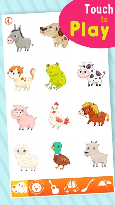 Tangkapan skrin Toddler Sound 123