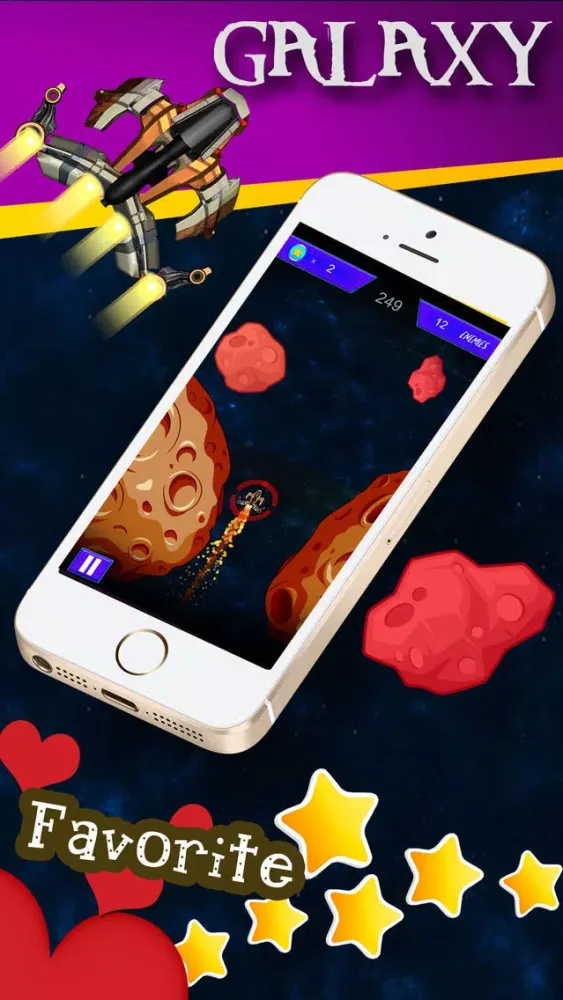 Galaxy Attack - Wars Alien Shooter Heroes of Star Screenshots