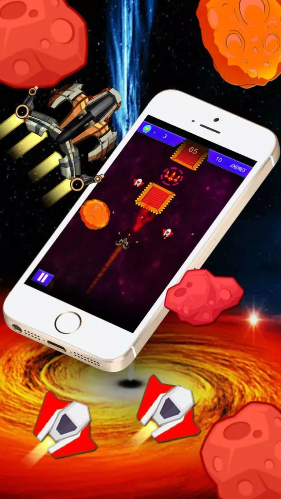 Galaxy Attack - Wars Alien Shooter Heroes of Star Screenshots