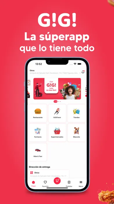 Screenshot di GiGi Food: Super, Comida Y Más
