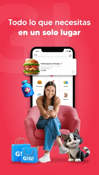 Screenshot di GiGi Food: Super, Comida Y Más