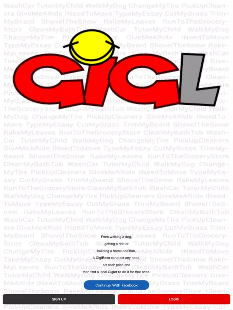GIGL iPad  Screenshots