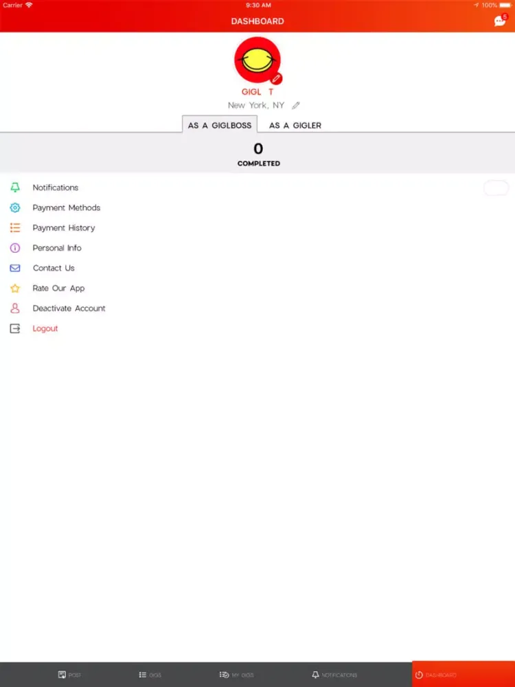 GIGL iPad  Screenshots