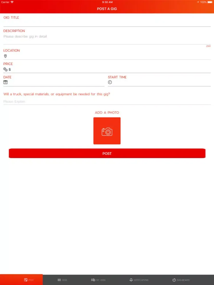 GIGL iPad  Screenshots