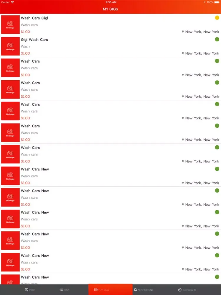 GIGL iPad  Screenshots