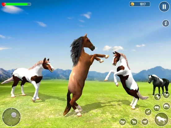 Скриншоты Virtual Wild Horse Family Game iPad 