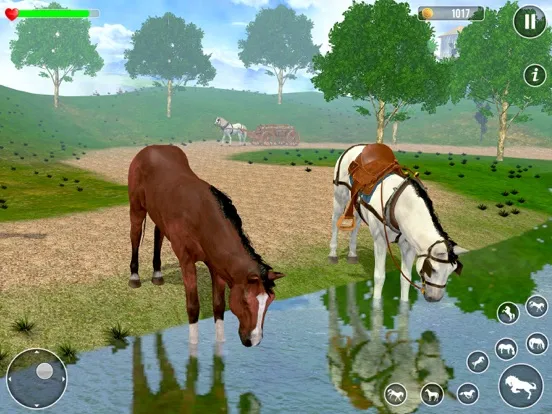 Скриншоты Virtual Wild Horse Family Game iPad 