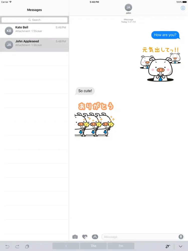 Booing pig iPad 应用截图
