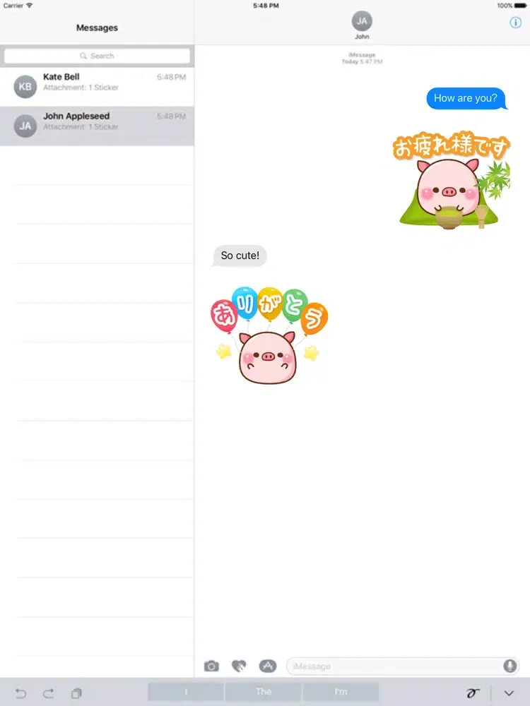 The Colo pigs iPad 应用截图
