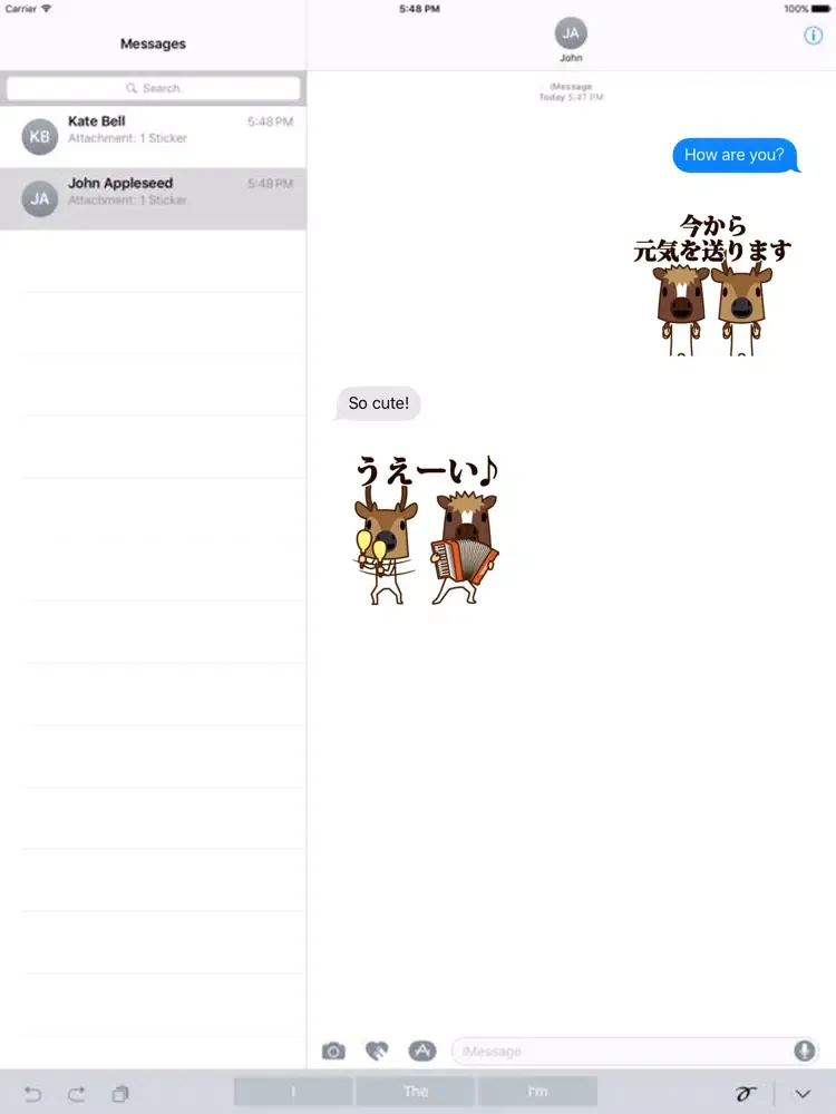 Pony and fawn move iPad 应用截图