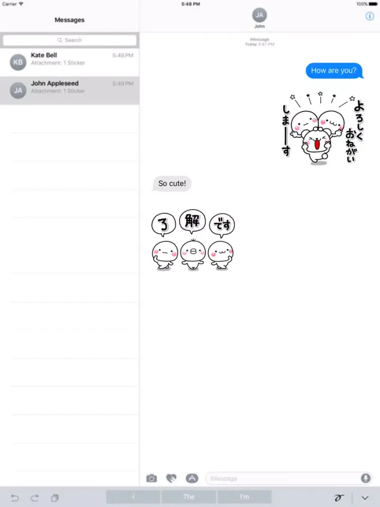 Tangkapan layar Ten 0001 iPad 