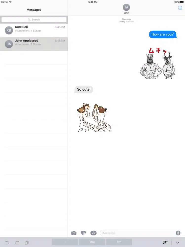 Horse and deer move2 iPad  Ekran Görüntüleri