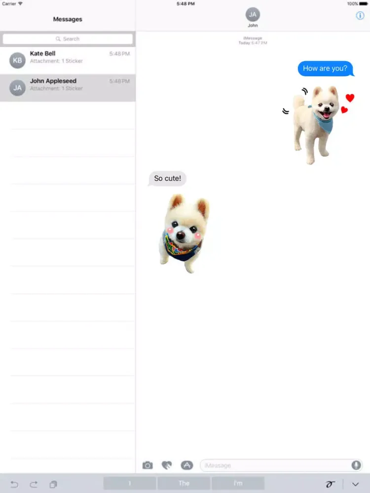 Ảnh chụp màn hình của 犬の俊介くん iPad 
