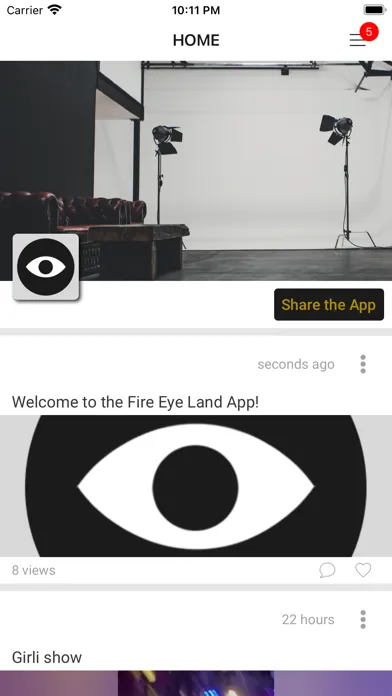 Fire Eye Land Screenshots