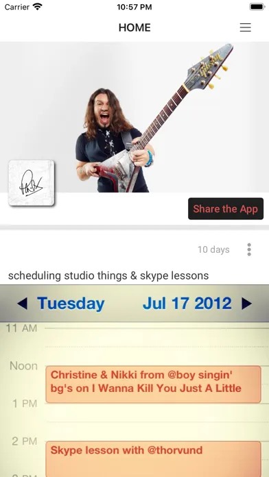 Phil X سکرین شاٹس