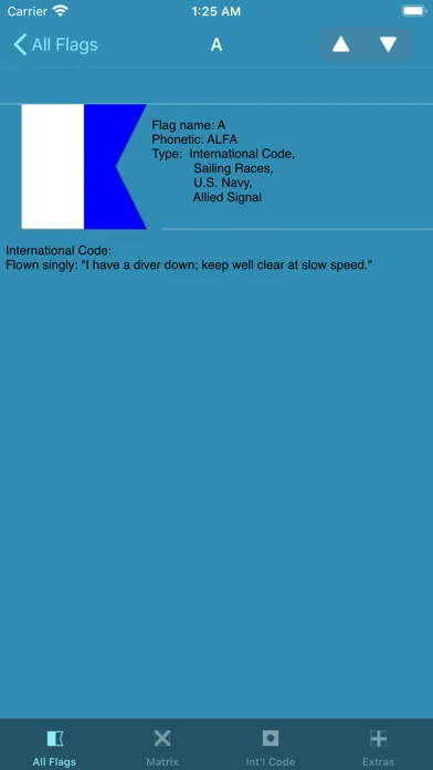 Signal Flags Info स्क्रीनशॉट