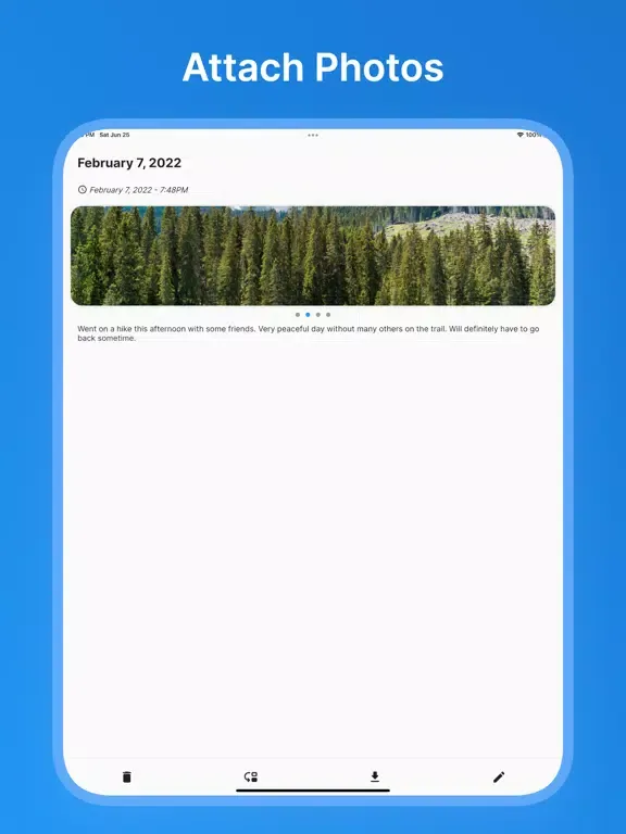 Moments - Journal, Diary iPad  스크린샷