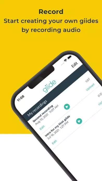 Giide - Listen, Record, Share Screenshots