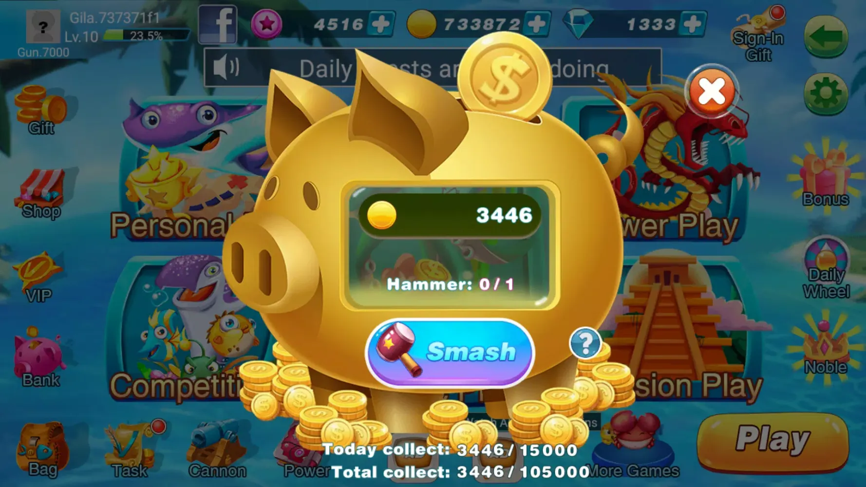 BanCa Fishing: hunt fish game应用截图