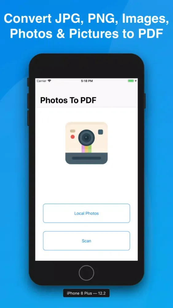 Convert JPG PNG Photos To PDF Ekran Görüntüleri