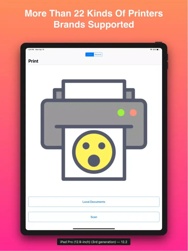 iPrint WiFi Printer - AirPrint iPad  سکرین شاٹس